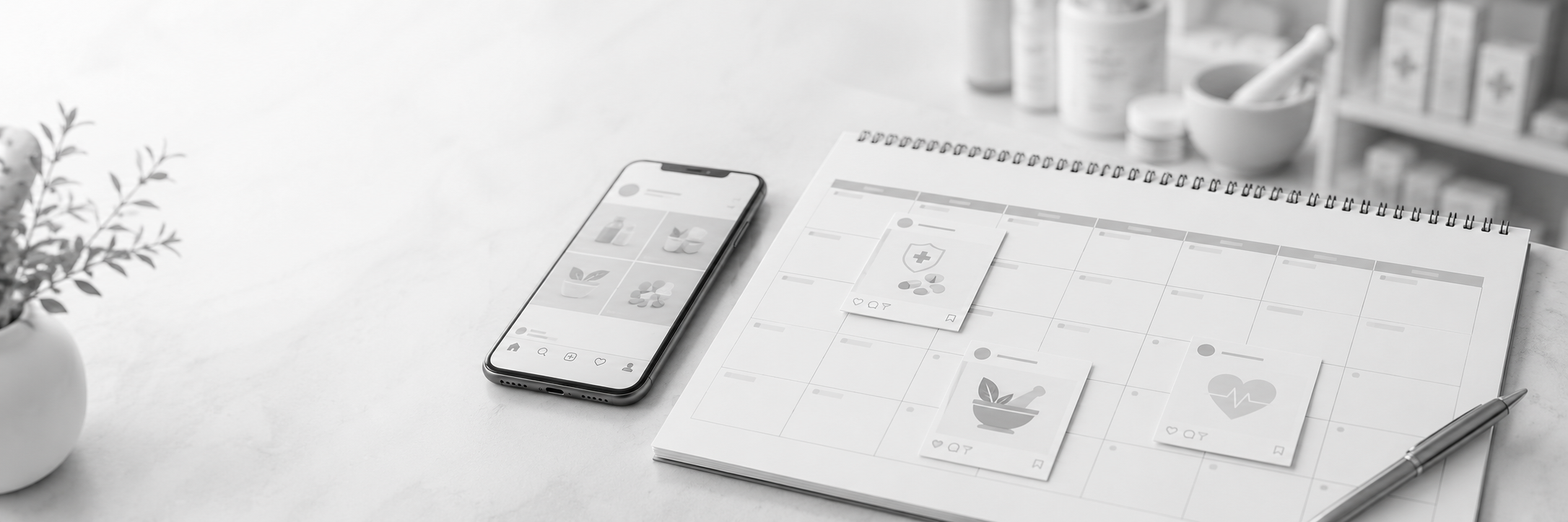 Social Media Calendar για Φαρμακεία 2026